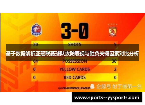 基于数据解析亚冠联赛球队攻防表现与胜负关键因素对比分析